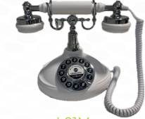 Téléphone d'Or Blanc