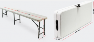 Banc Pliable PVC 180